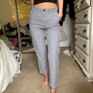 uniqlo linen pants